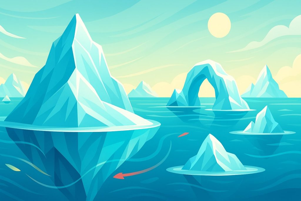 Айсбергтер мен олардың қозғалысы туралы 15 қызықты дерек – ИнфоРадар 1