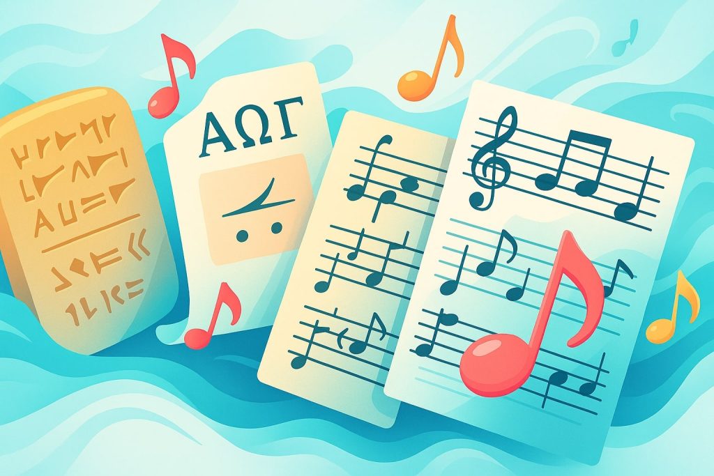 Алғашқы музыкалық ноталар қашан пайда болды – ИнфоРадар 1