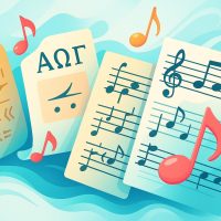 Алғашқы музыкалық ноталар қашан пайда болды