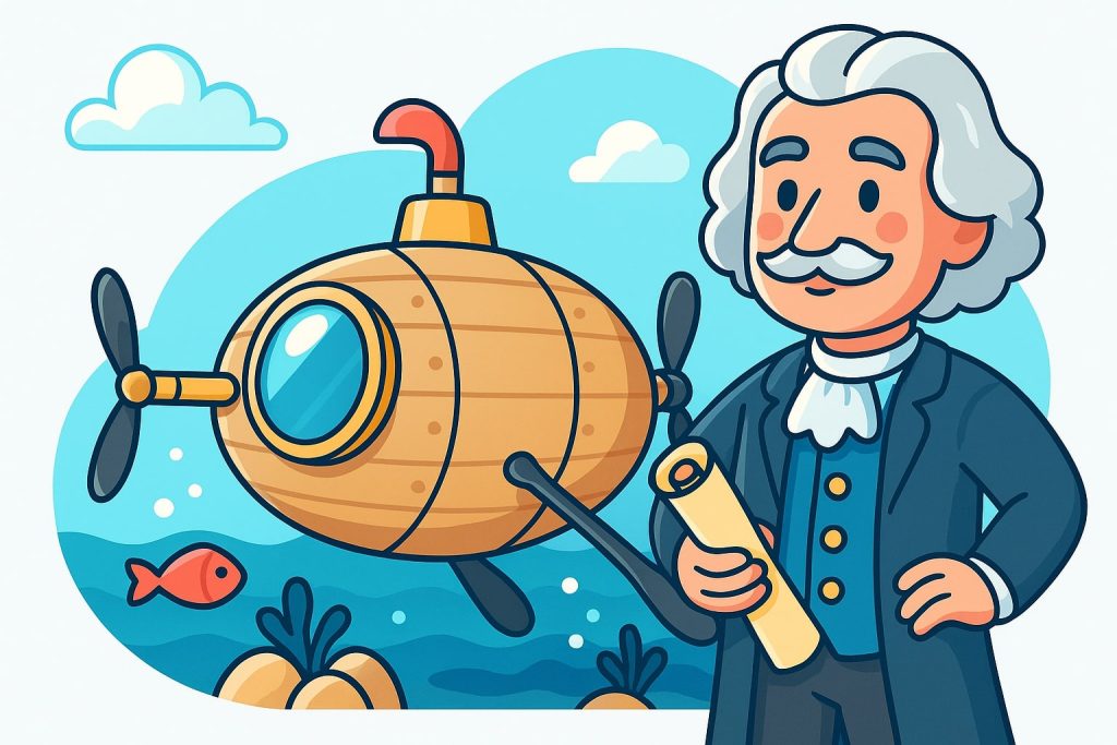 Алғашқы суасты қайықты кім ойлап тапты – ИнфоРадар 1