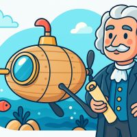 Кто изобрёл первую подводную лодку