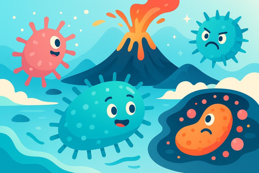 Бактериялар экстремалды жағдайда қалай тіршілік етеді – ИнфоРадар 1