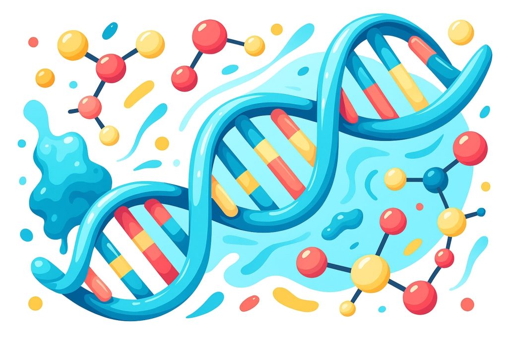 ДНҚ шын мәнінде қандай көрінеді – ИнфоРадар 1