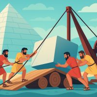 Как древние строители поднимали многотонные камни