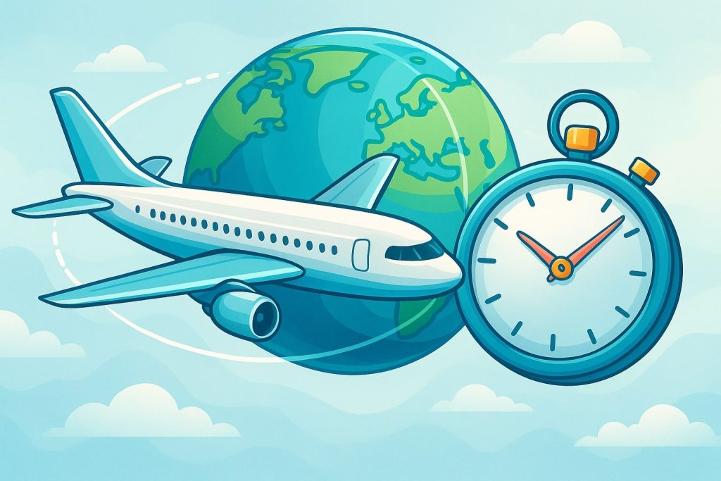 Әуе кемесімен планетаны қанша уақытта айналып өтуге болады – ИнфоРадар 1