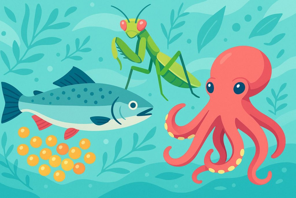 Неліктен кейбір жануарлар өмірінде бір рет көбейеді? – ИнфоРадар 1