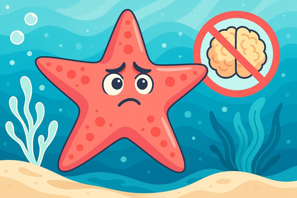 Неліктен теңіз жұлдыздарының миы жоқ? – ИнфоРадар 1