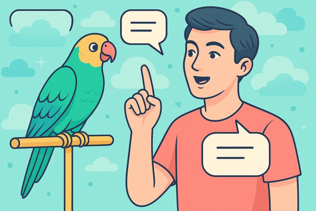 Попугаялар сөйлеуді қалай үйренеді – ИнфоРадар 1