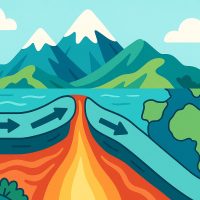 Как образуются горы и материки