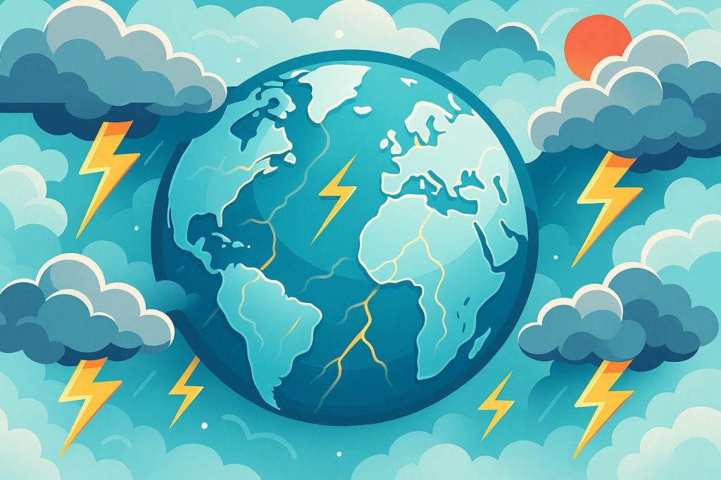 Жерге күніне неше рет найзағай түседі? – ИнфоРадар 1