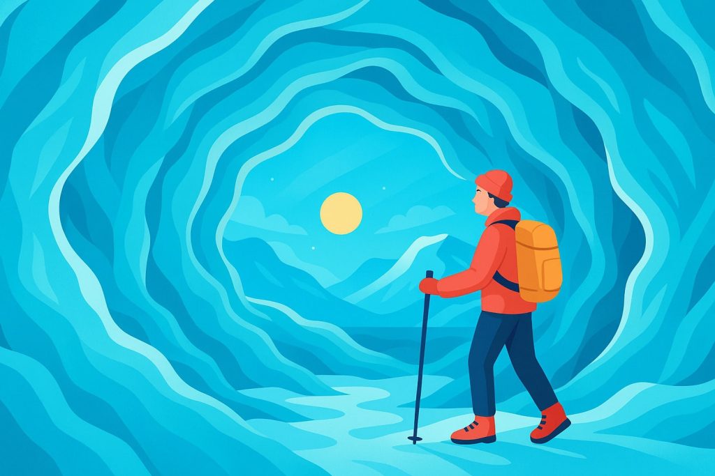 Мұздықтар неліктен іші көк түсті? – ИнфоРадар 1