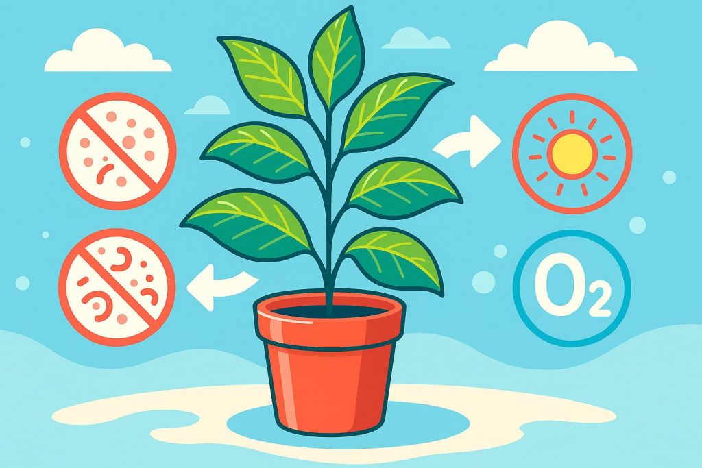 Өсімдіктер ауаны қалай тазартады – ИнфоРадар 1