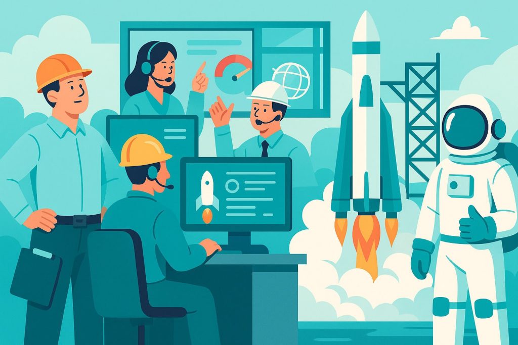 Зымыран ұшыруға қанша адам қатысады? – ИнфоРадар 1