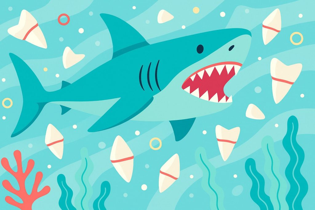 Акуланың қанша тісі бар және олардың саны неге көп? – ИнфоРадар 1