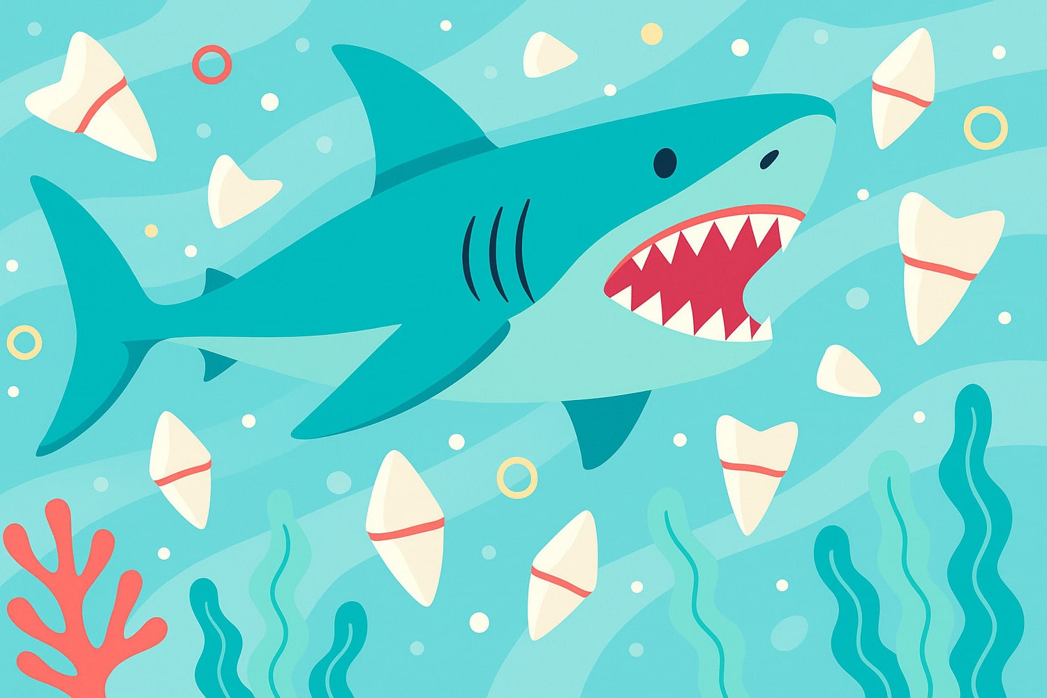 Сколько зубов у акулы и зачем их так много – ИнфоРадар 1