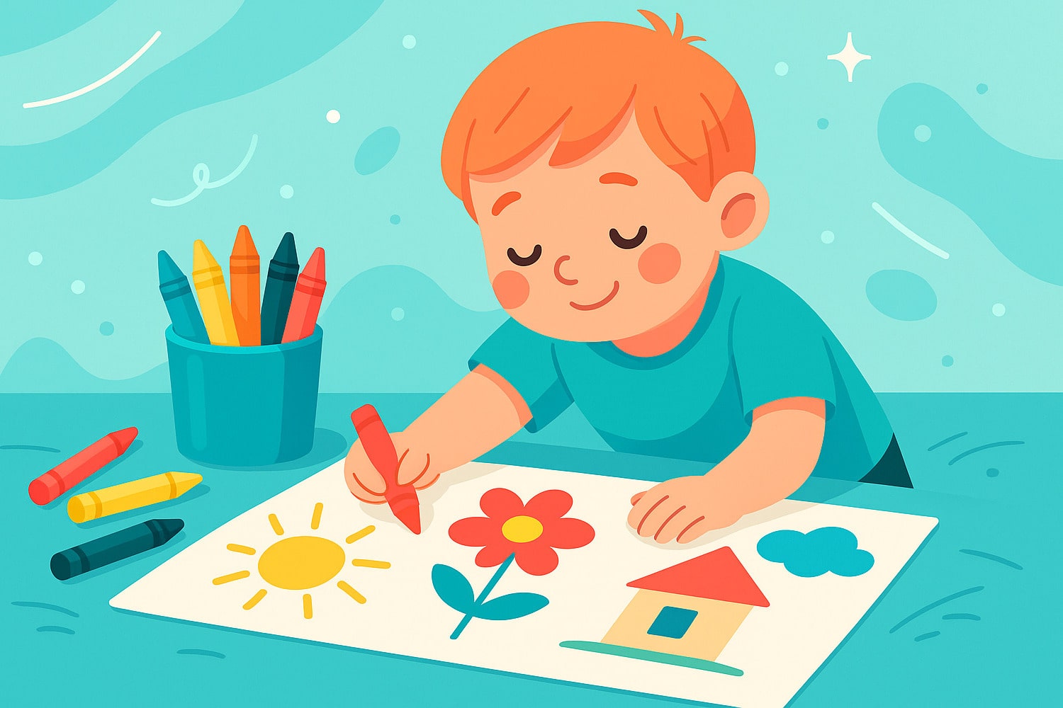 Балаларда саналы сурет салу қашан басталды? 2 Балаларда саналы сурет салу қашан басталды? – ИнфоРадар 1