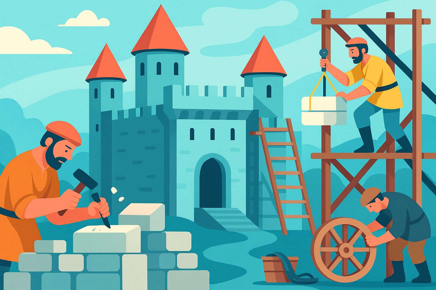 Как строились древние замки 2 Как строились древние замки – ИнфоРадар 1