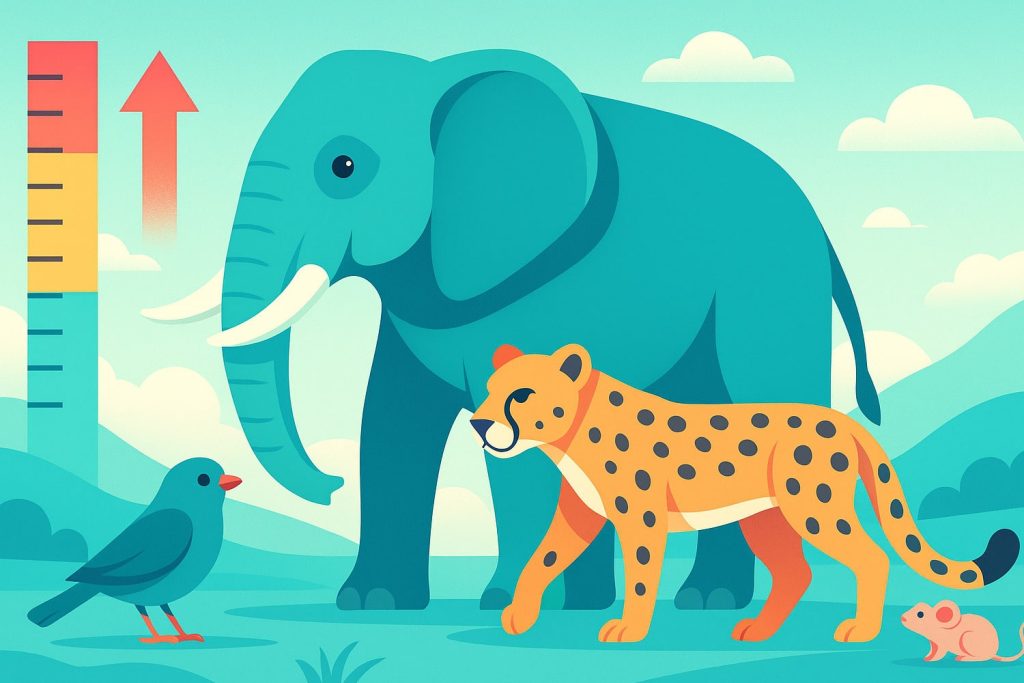 Табиғаттағы жануардың өлшемін не анықтайды – ИнфоРадар 1