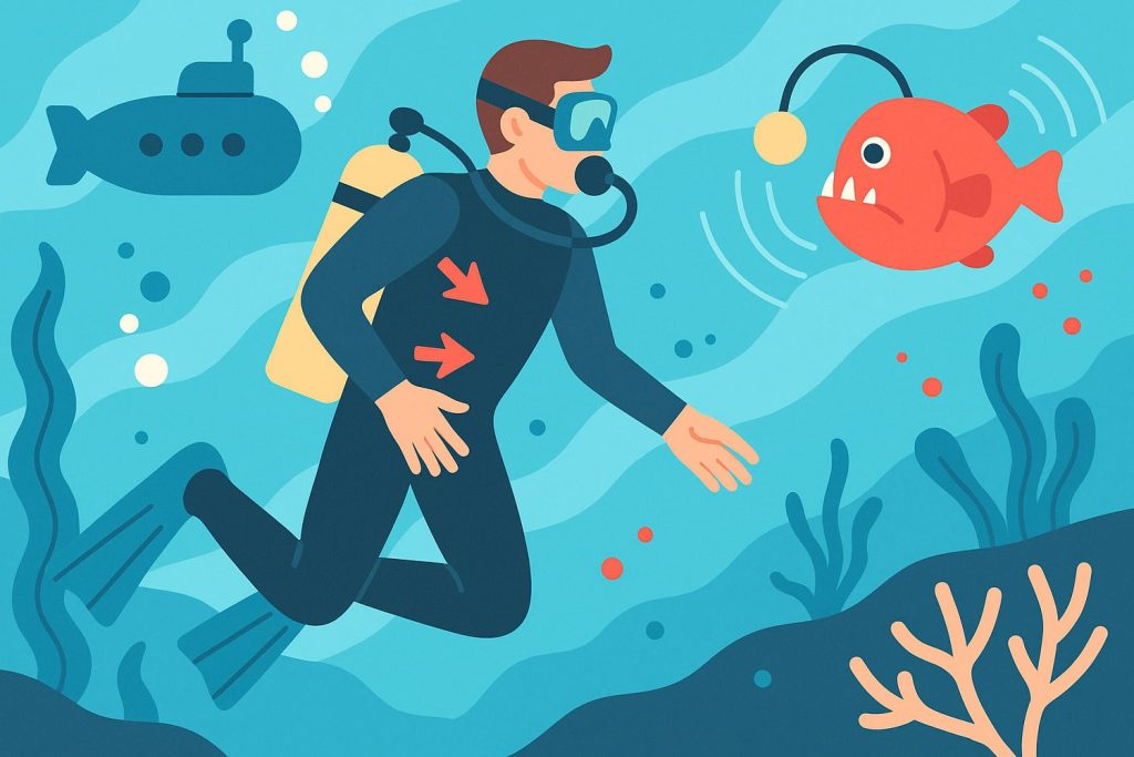 Терең теңіз жағдайында денеге не болады – ИнфоРадар 1