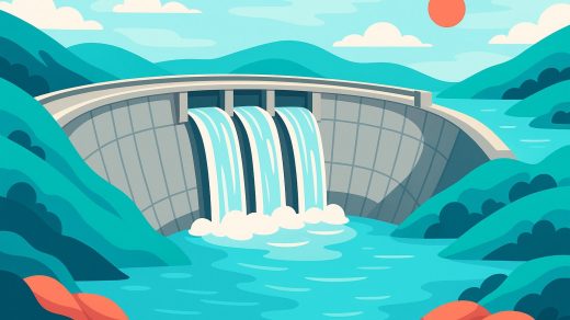 Бірінші бетон бөгет қашан салынды?