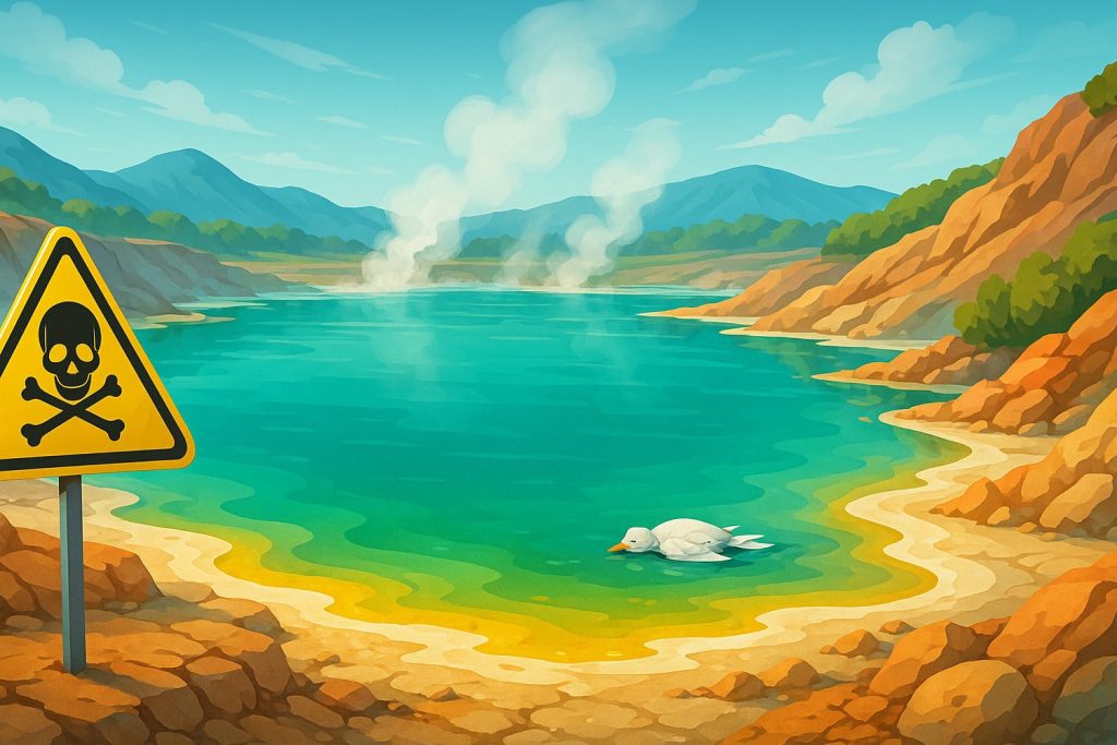 Неліктен кейбір көлдер улы? – ИнфоРадар 1