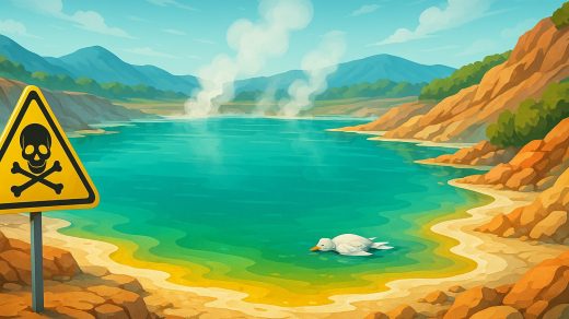 Неліктен кейбір көлдер улы?
