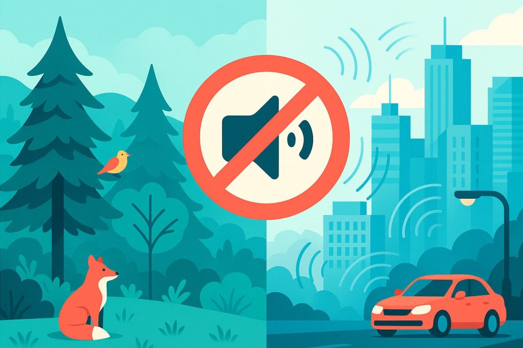 Неліктен орманда қалаға қарағанда тыныш? – ИнфоРадар 1