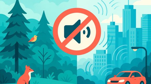 Неліктен орманда қалаға қарағанда тыныш?