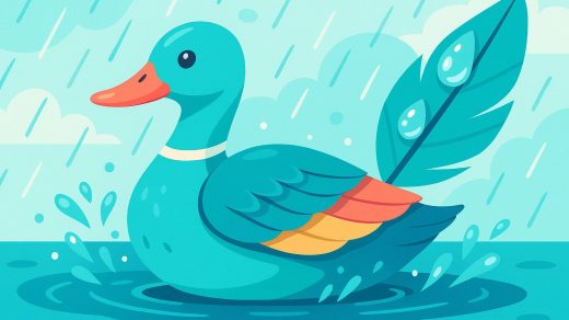 Неліктен құстардың қауырсындары суланбайды?