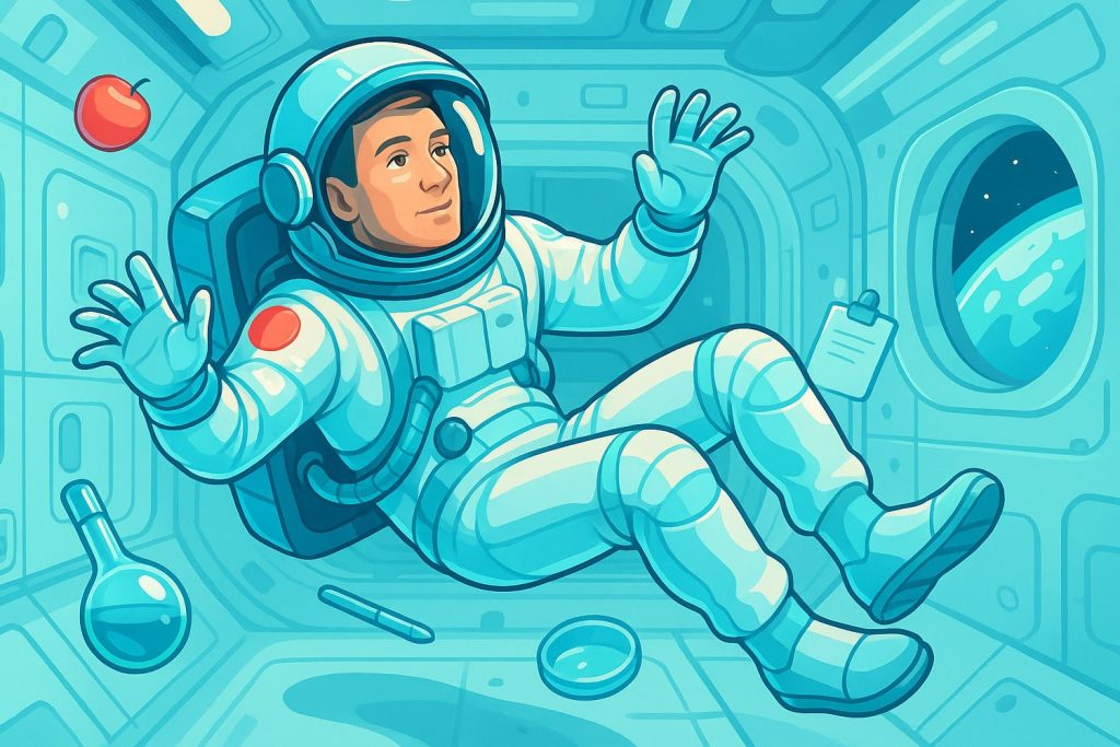 Нөлдік ауырлықта денемен не болады – ИнфоРадар 1