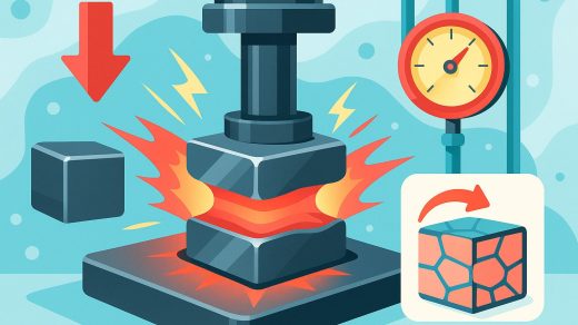 Қысым кезінде металмен не болады?