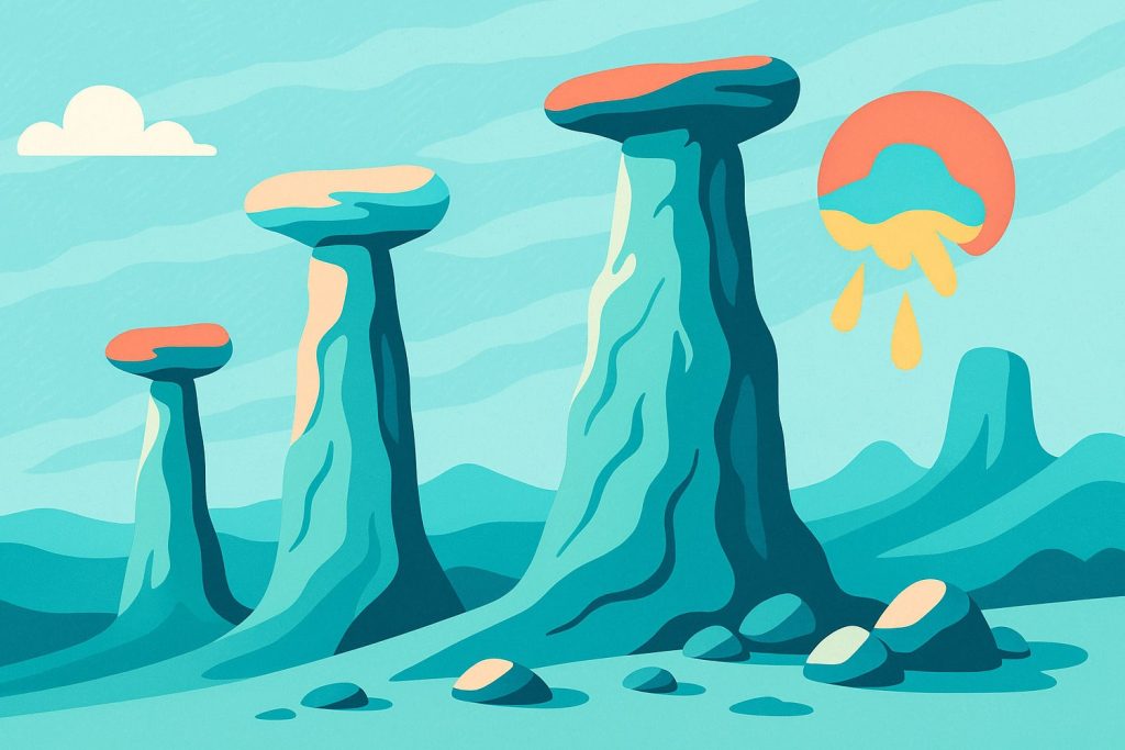 Тас бағаналар қалай қалыптасады? – ИнфоРадар 1