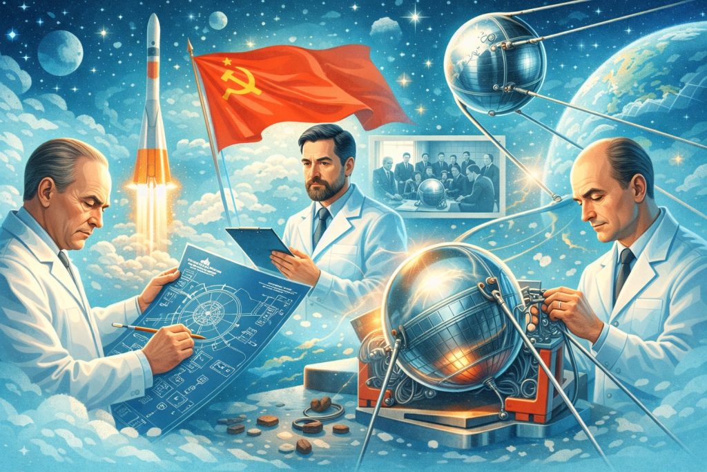 Кто создал первый космический спутник – ИнфоРадар 1