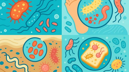 Бактериялар әртүрлі ортада қандай көрінеді