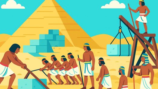 Египетте пирамидалар қалай салынған