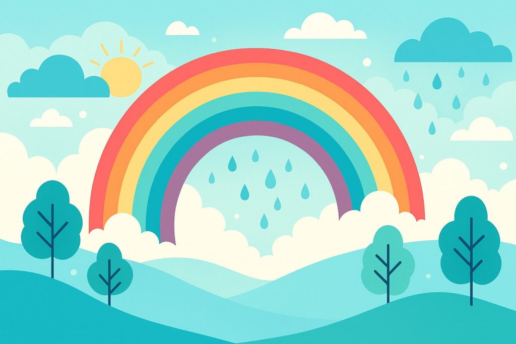 Кемпірқосақ қалай пайда болады? – ИнфоРадар 1