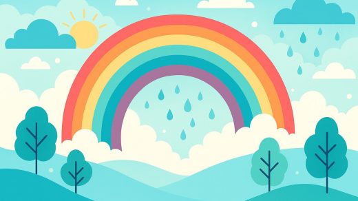 Кемпірқосақ қалай пайда болады?