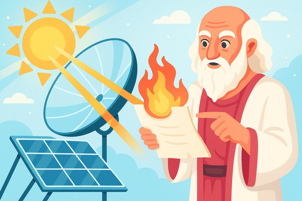 Күн энергиясын алғаш пайдаланған кім – ИнфоРадар 1