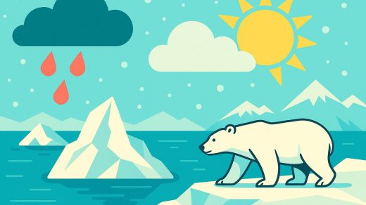 Неліктен Арктикада жаңбыр жаумайды?