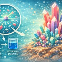 Почему кристаллы растут