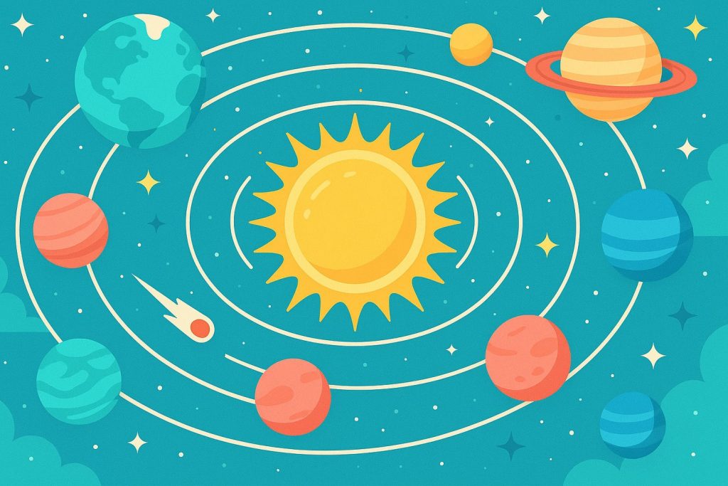 Неліктен планеталар күнді айналады? – ИнфоРадар 1
