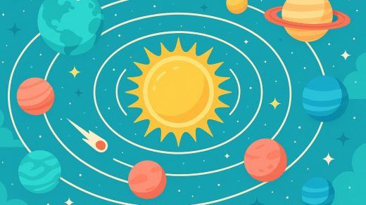 Неліктен планеталар күнді айналады?