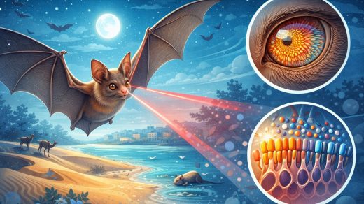 Почему у летучих мышей острое зрение