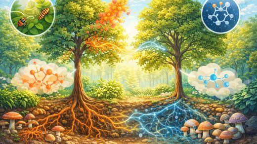 Өсімдіктер бір-бірімен қалай байланысады?