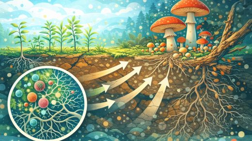 Саңырауқұлақтар аумақтарды қалай басып алады