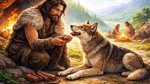 Адам алғаш рет итті қашан қолға үйретті?