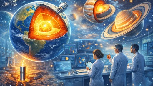 Адамдар планеталардың өзегін зерттеуді қашан бастады?