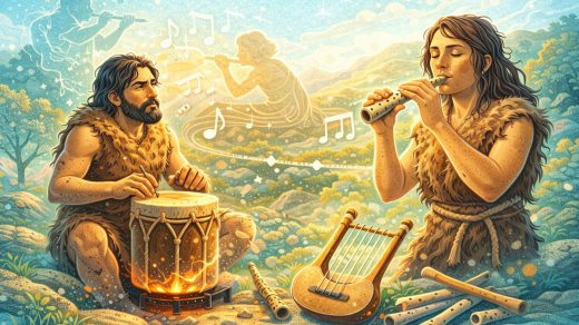Алғашқы музыкалық аспаптарды жасаған кім