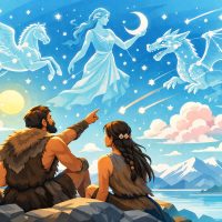 Аспан туралы алғашқы аңыздар қашан пайда болды?