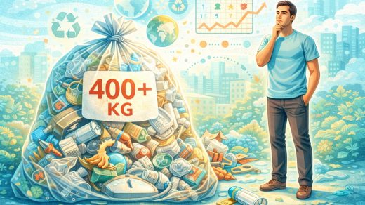 Бір адам жылына қанша килограмм қоқыс шығарады?